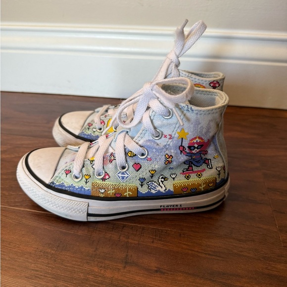 Converse Gamer Princess High Top Sneakers-Size 11 - Picture 3 of 15